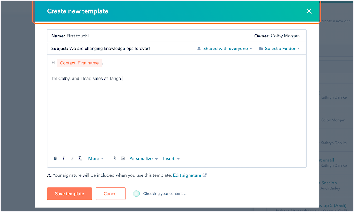 Write your email