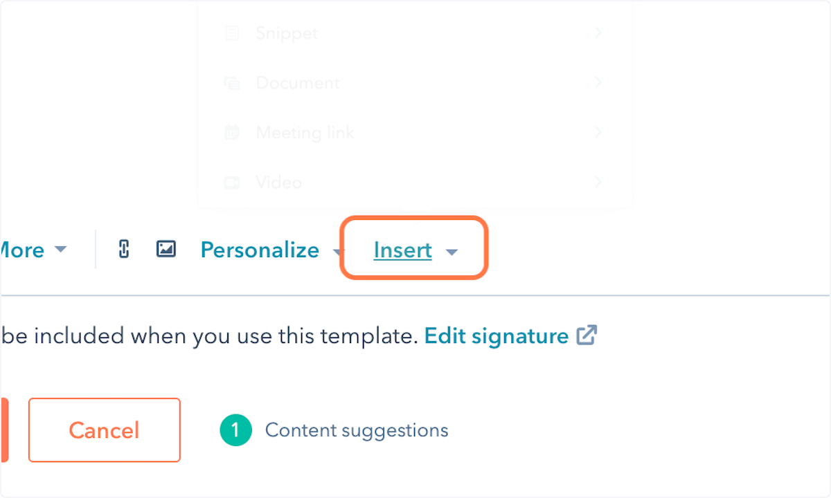 Insert a document
