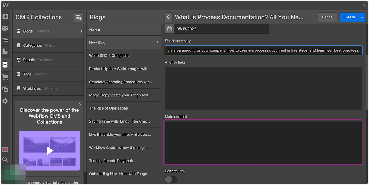 Paste your main article content