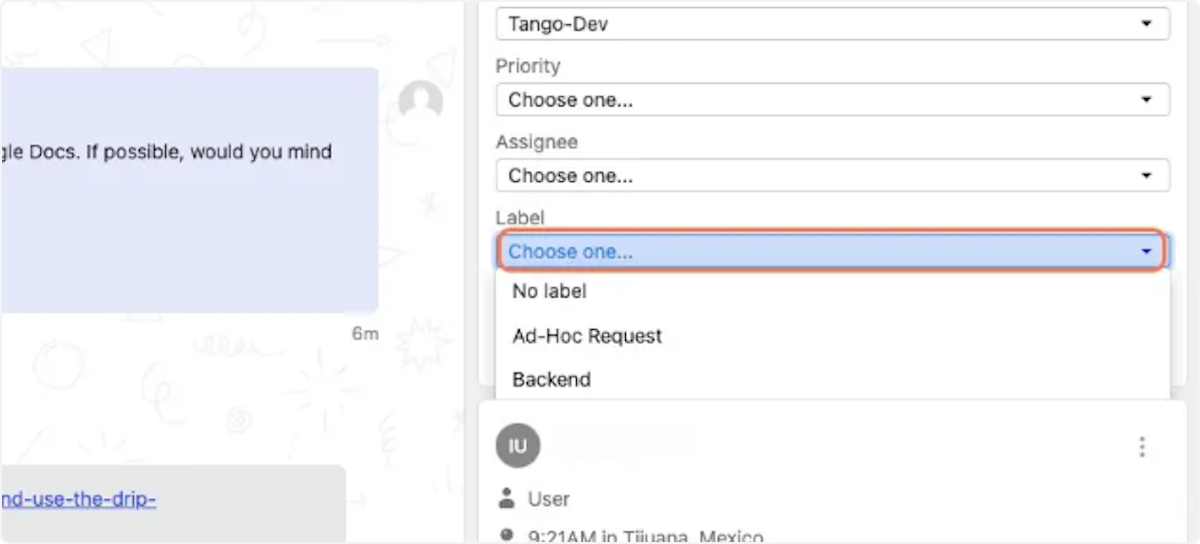 You can also label it depending on your organization's structure in Linear