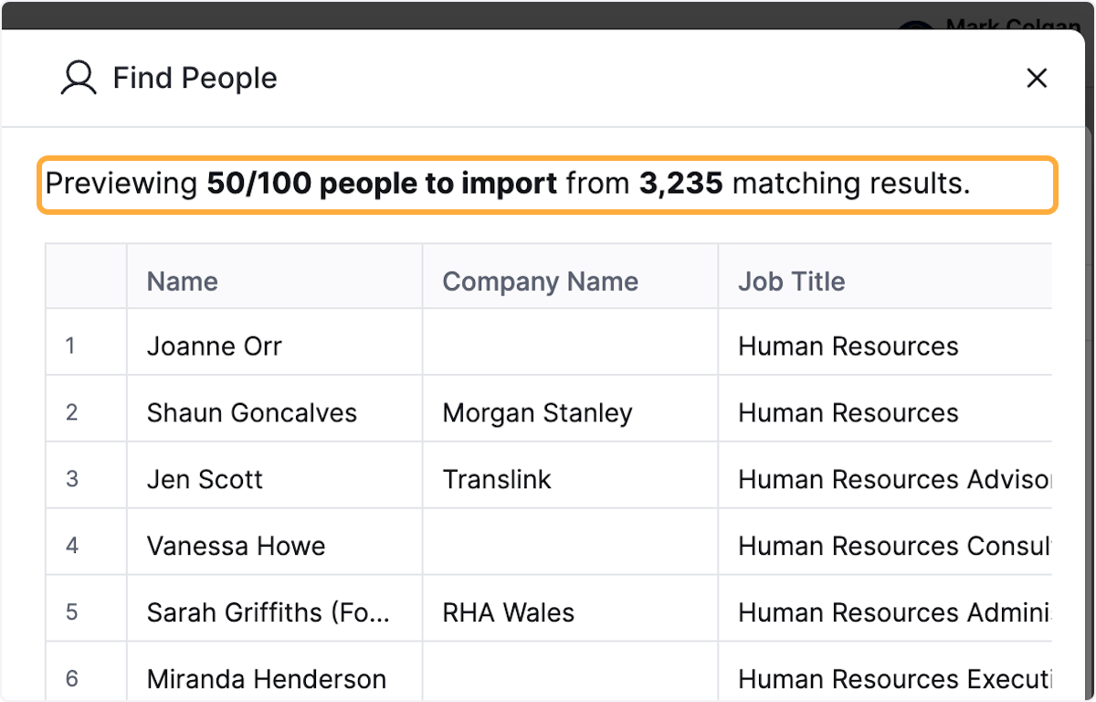 Here you can see that there are 3,235 matching results.