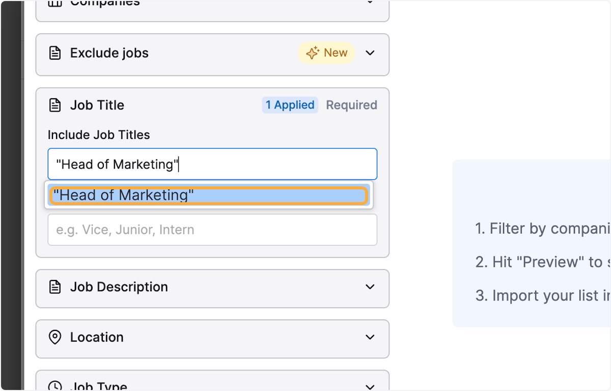 Click on "Head of Marketing"