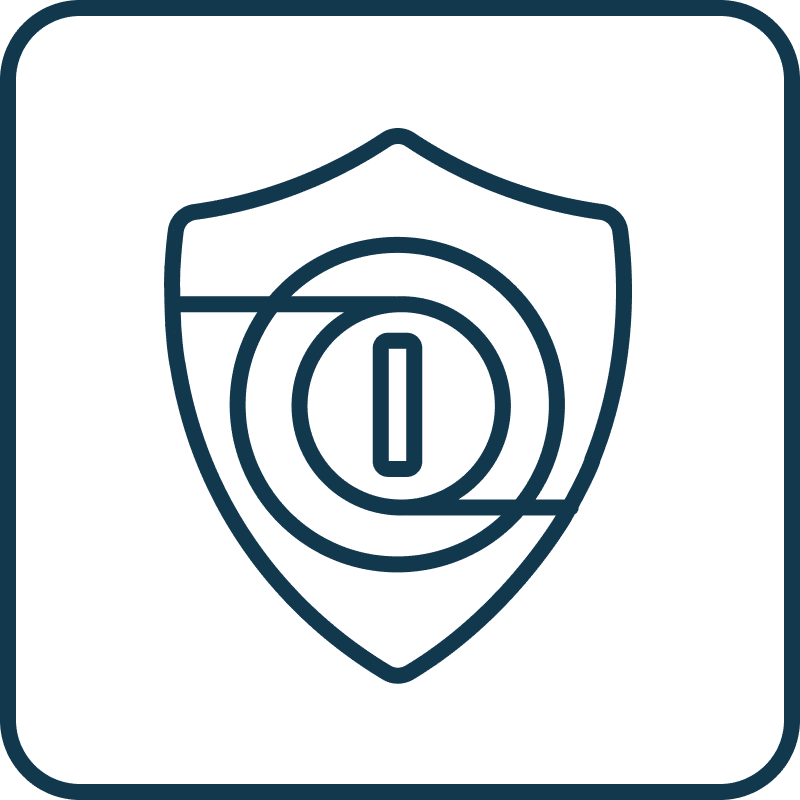 IdentityIQ line icon inside a square