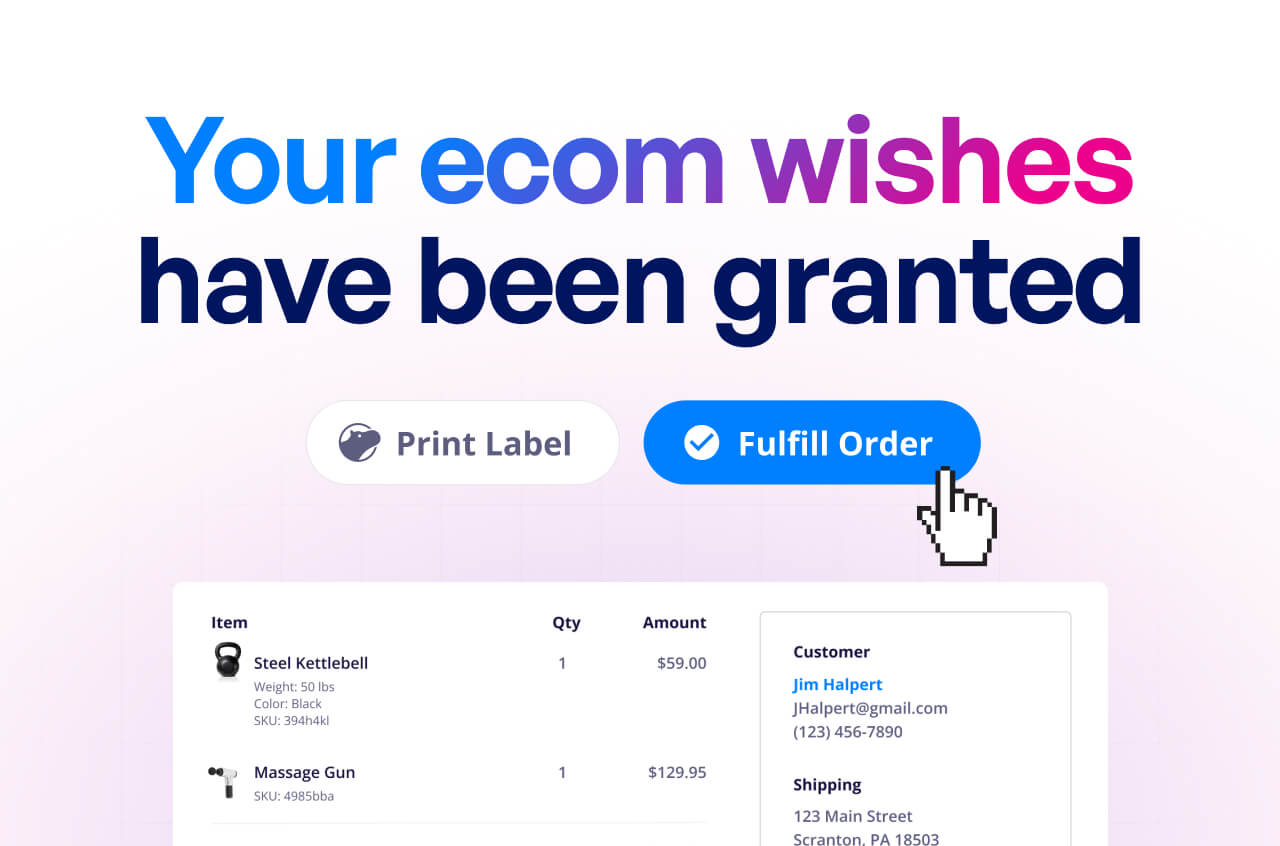 Your Webflow Ecommerce wishes have been granted by CartGenie
