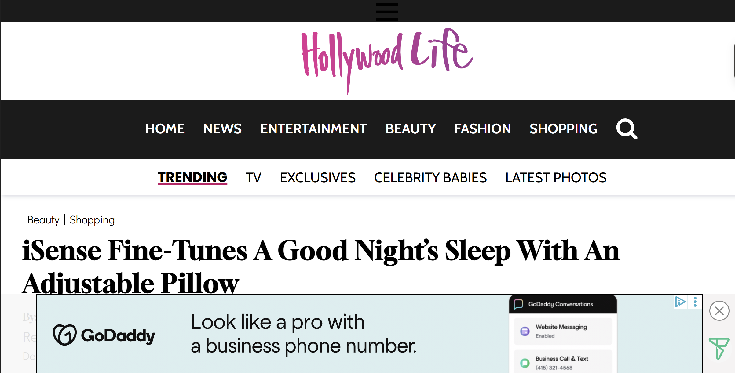Hollywood Life placement