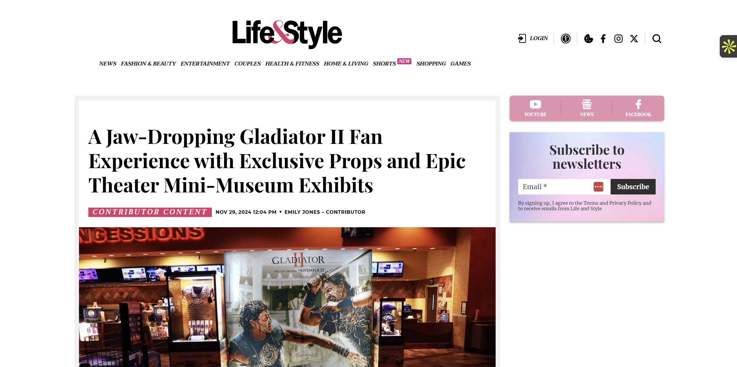 Life and Style placement