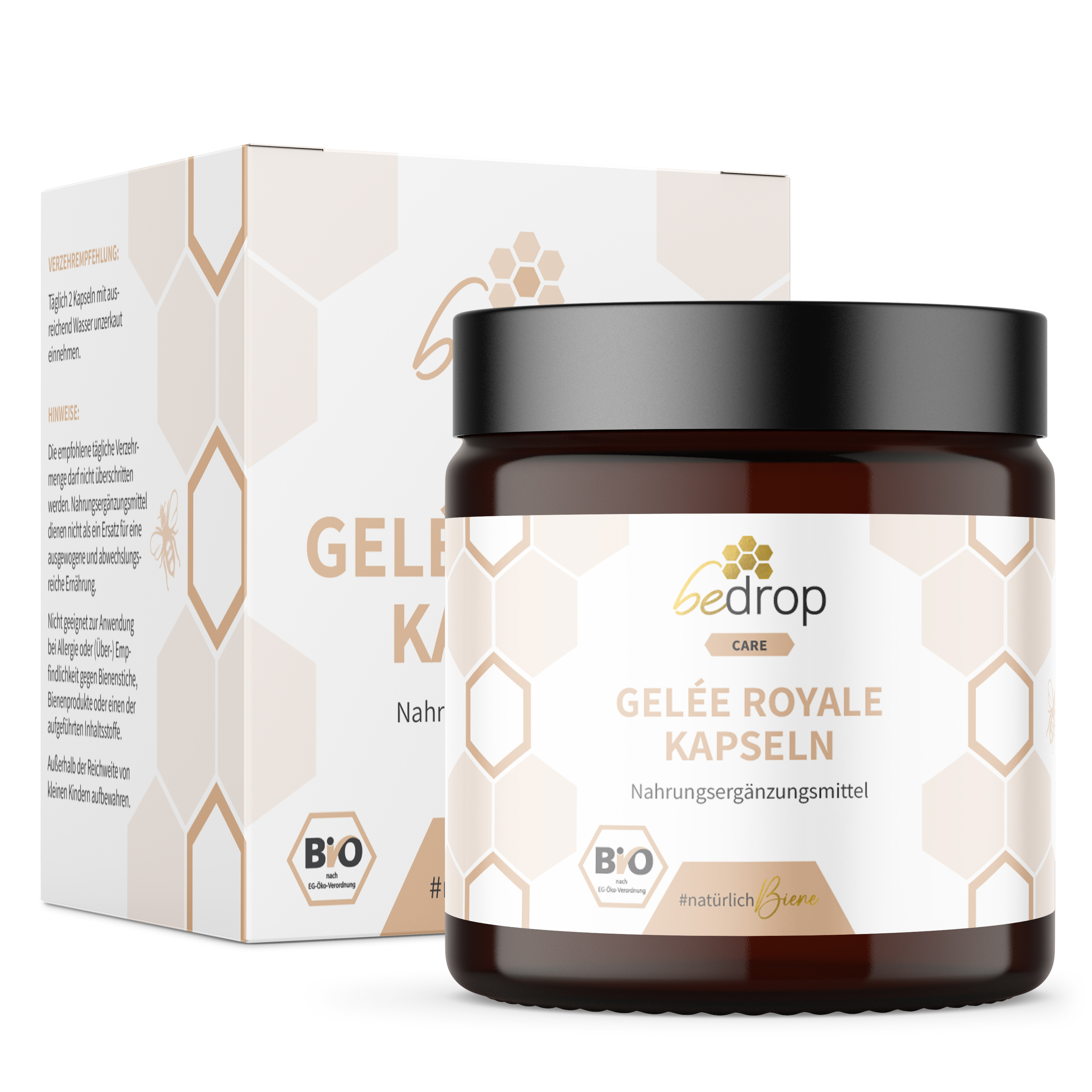 Bio Gelée Royale Kapseln (Bio-Zertifiziert) - 60 Kapseln