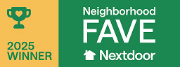 Neighborhood FAVE 2025 Award from Nextdoor