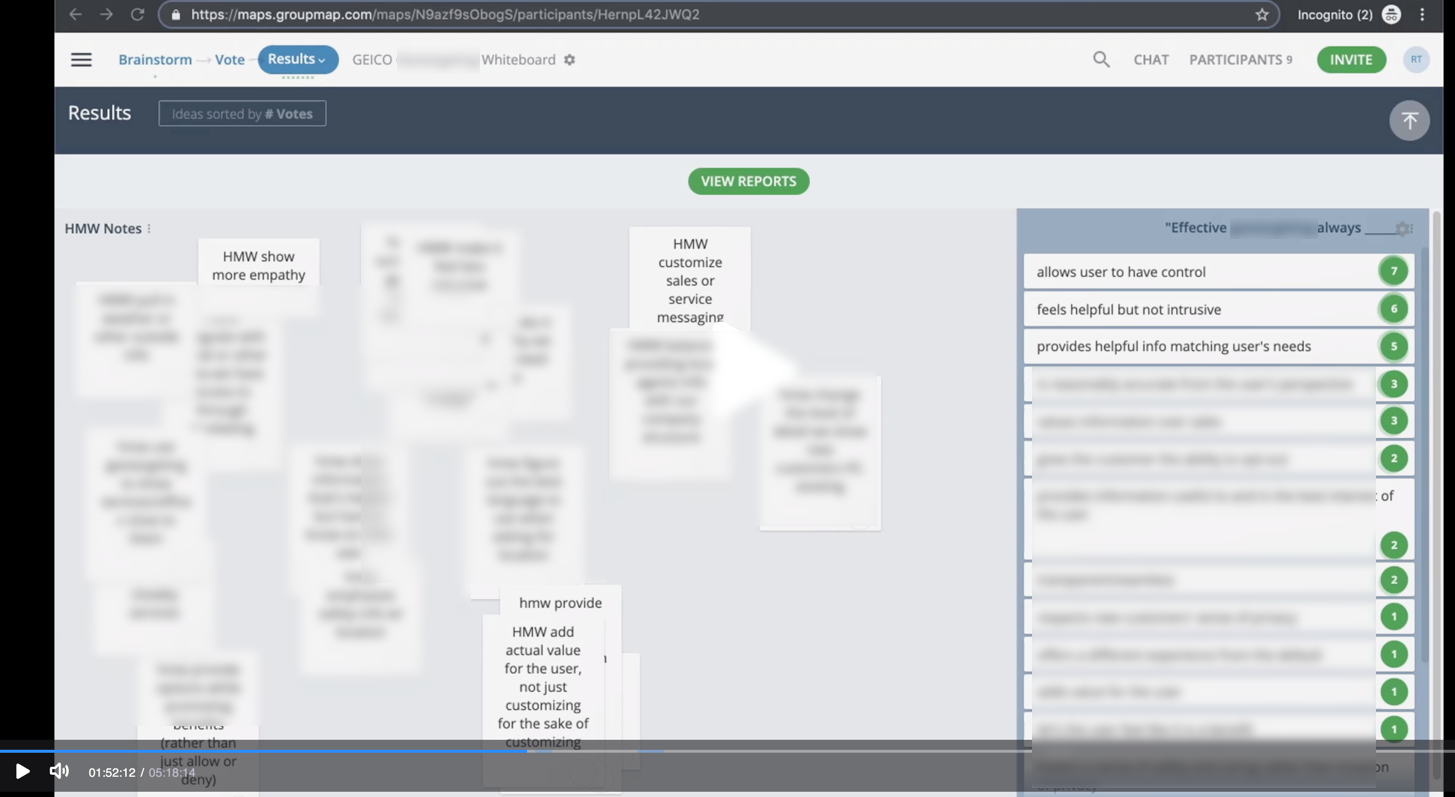 Scientist working with scientific research software
