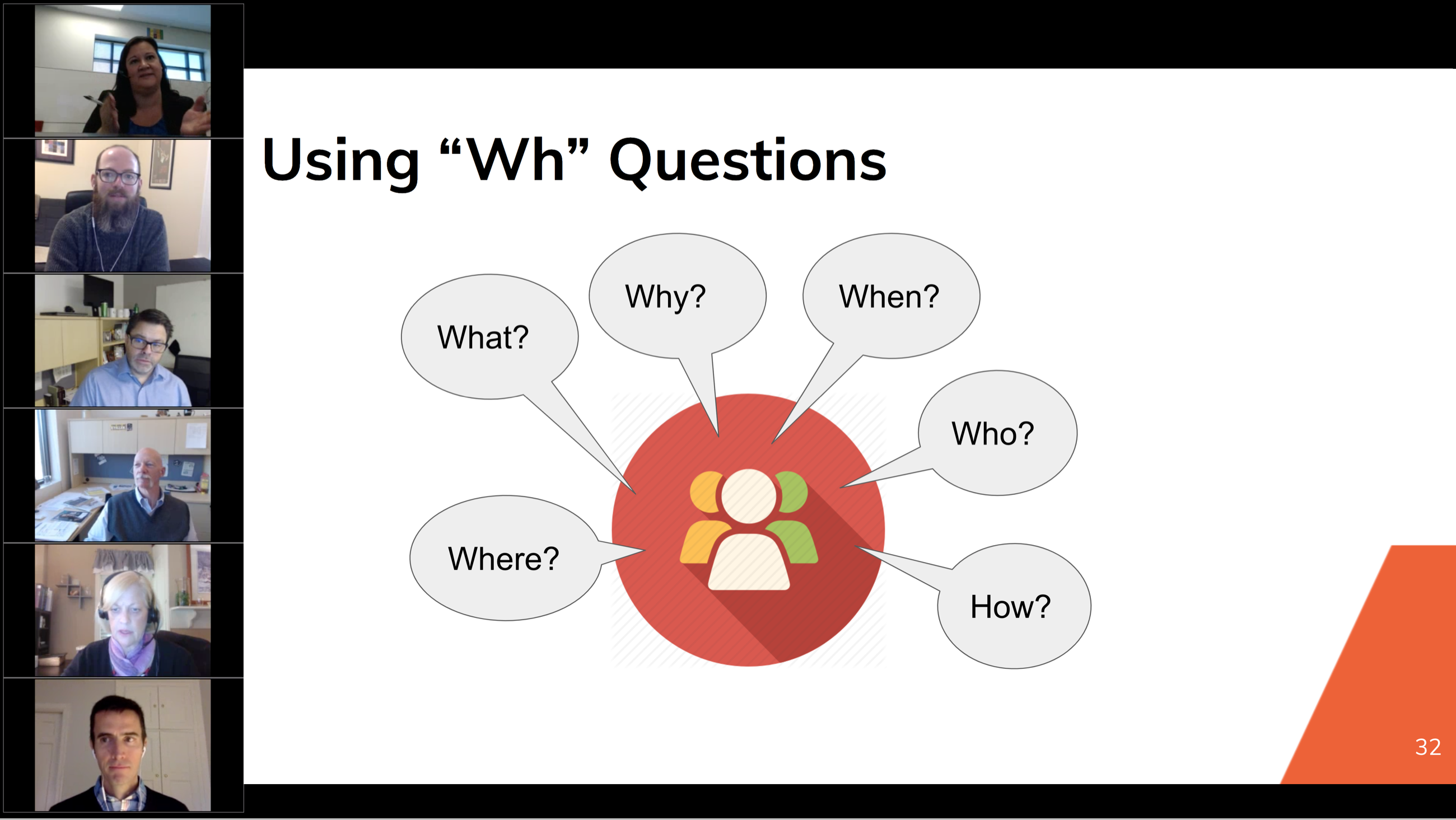 Moderated usability testing session of a bank website