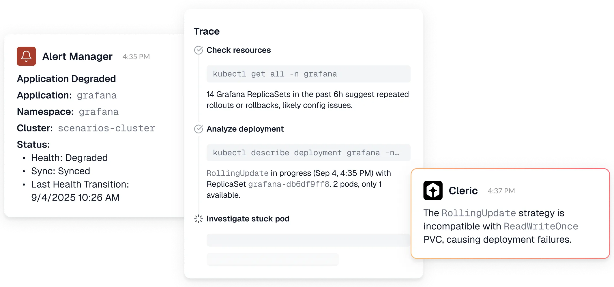 Automate, alert investigations for fast, clear answers image