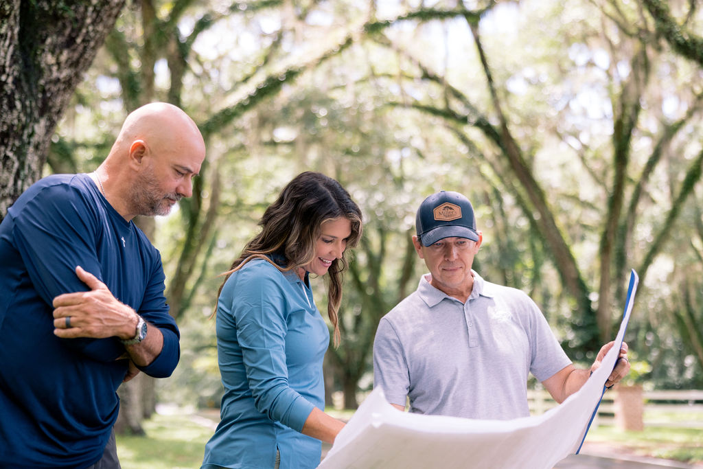 Certified Arborists at Miller's Tree Service in Tallahassee, FL review site plans to ensure the crew performs the job safely
