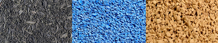 rubber mulches