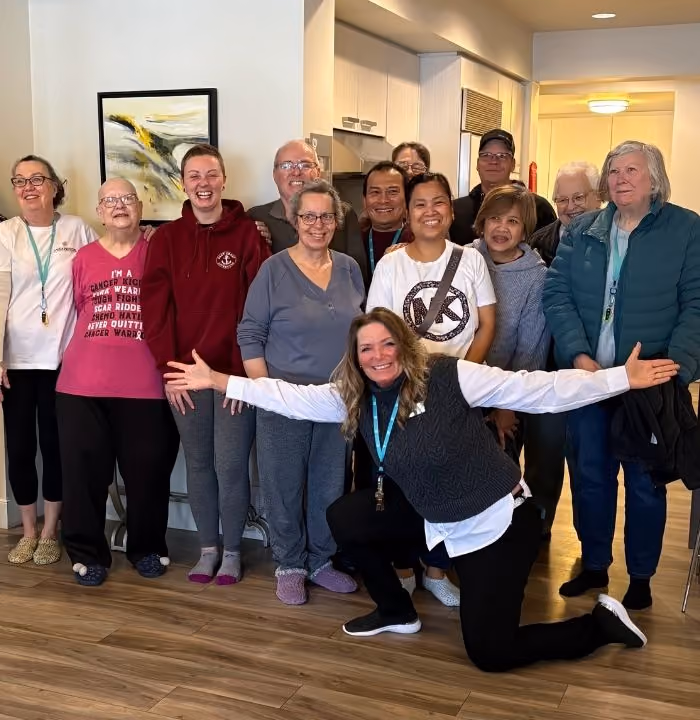 group of guests at compassion house 