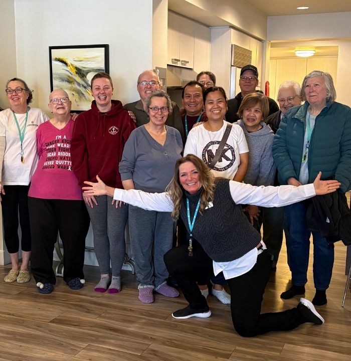 group of guests at compassion house 
