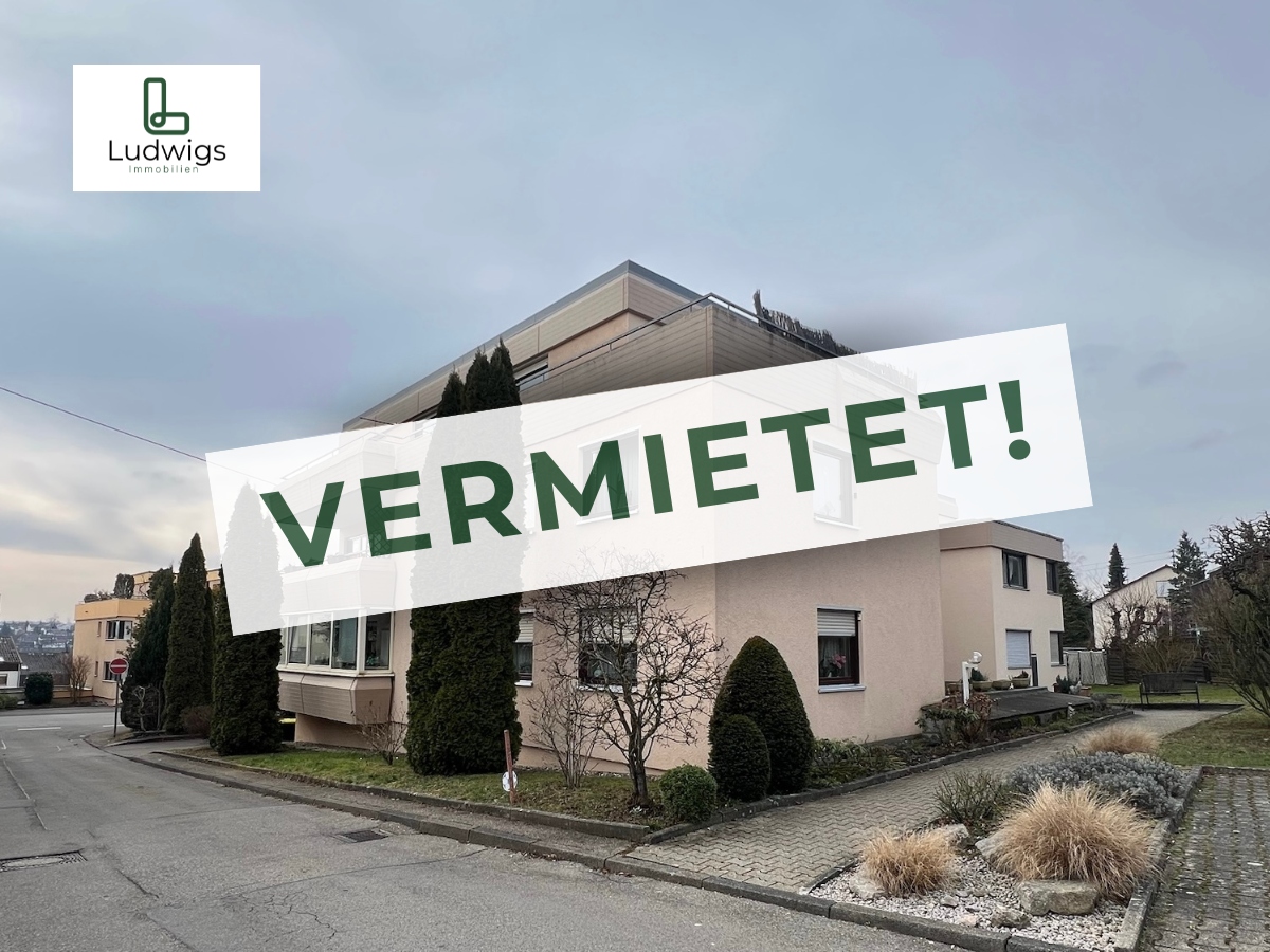 Über den Dächern! 4 Zimmer Wohnung in Backnang