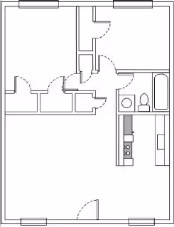 Two Bedroom layout
