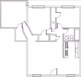 Three Bedroom layout