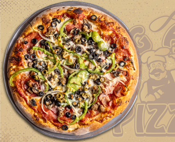 Deluxe Super Pizza