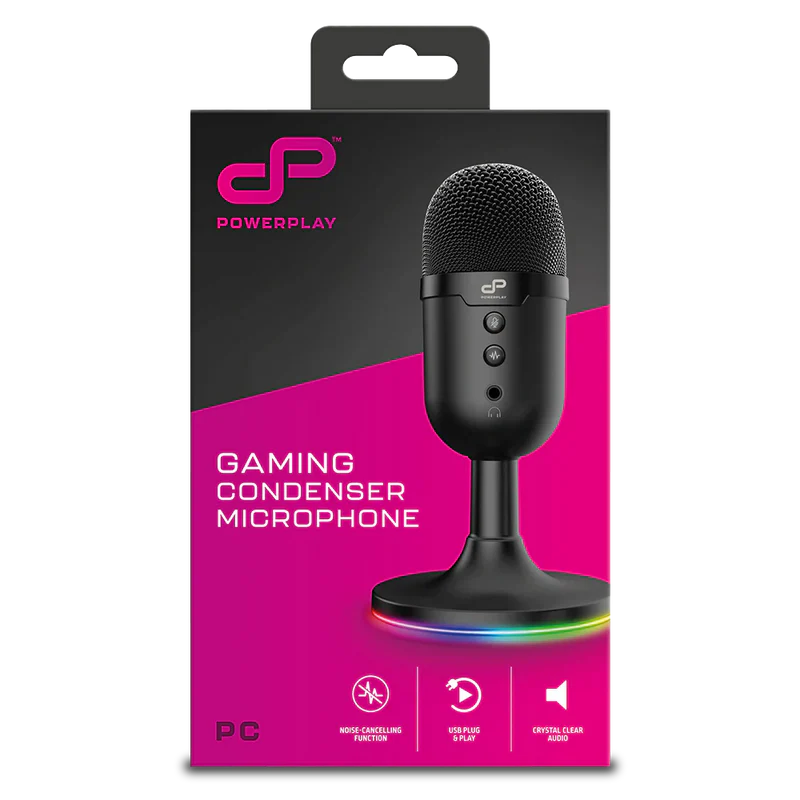 Gaming condenser microphone boxart