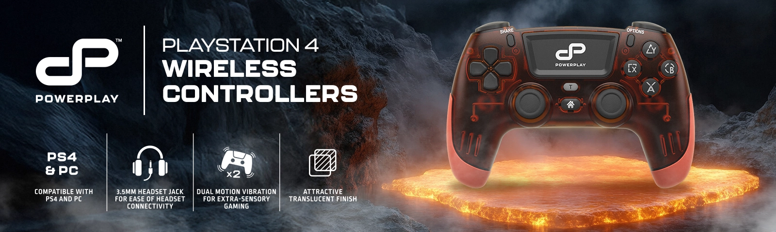 Red PS4 Wireless Controller