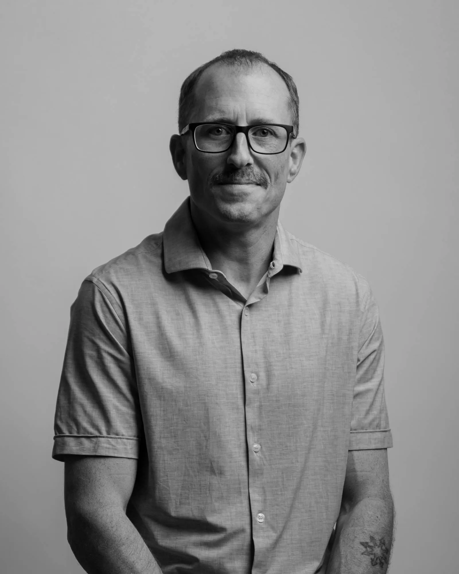 B&W Portrait of Patrick Hotchkiss
