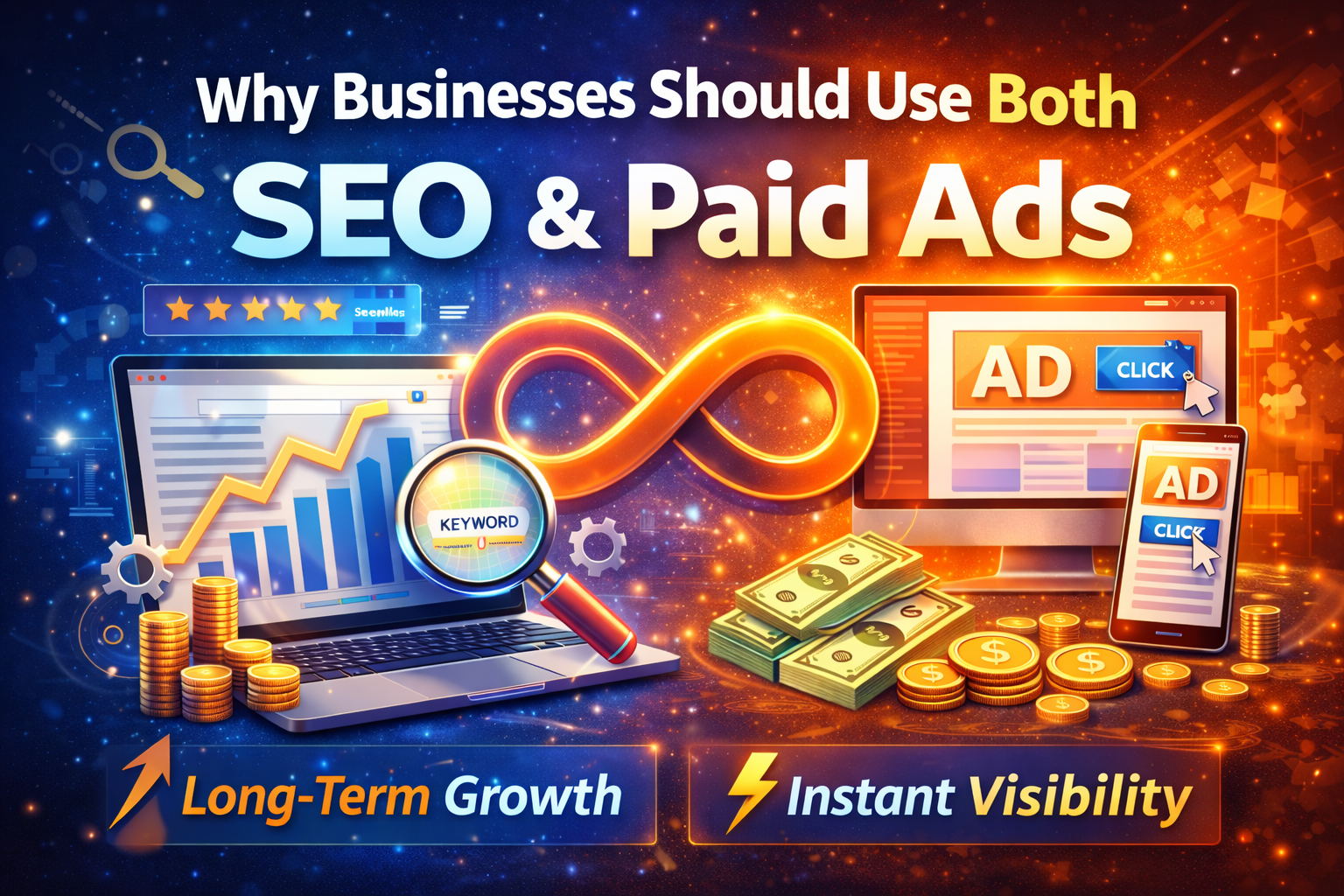 Using Both SEO and Paid Ads