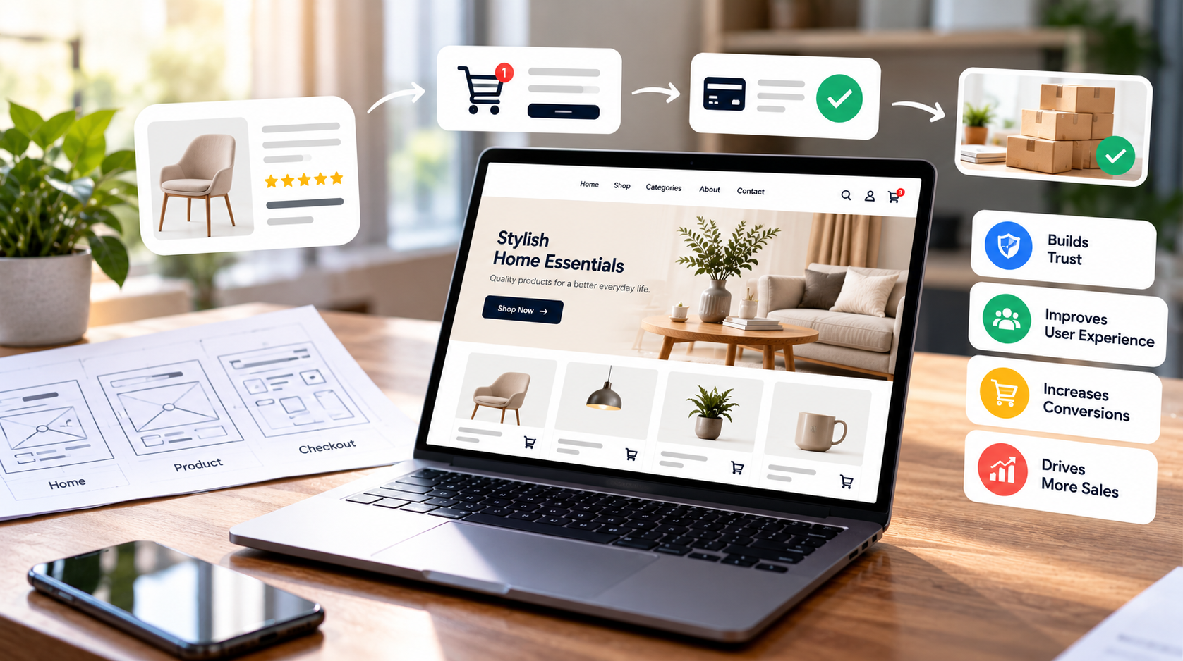 How Website Design Influences Customer Buying Decisions