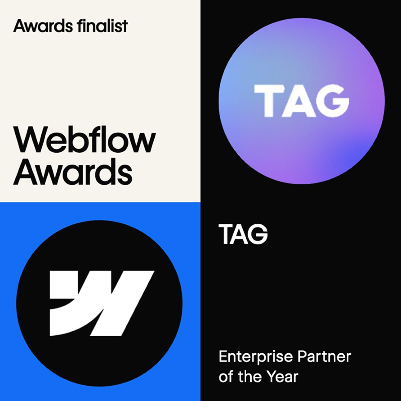 TAG Nominated as Finalist for Webflow's Enterprise Partner of the Year Award: A Global Recognition of Excellence