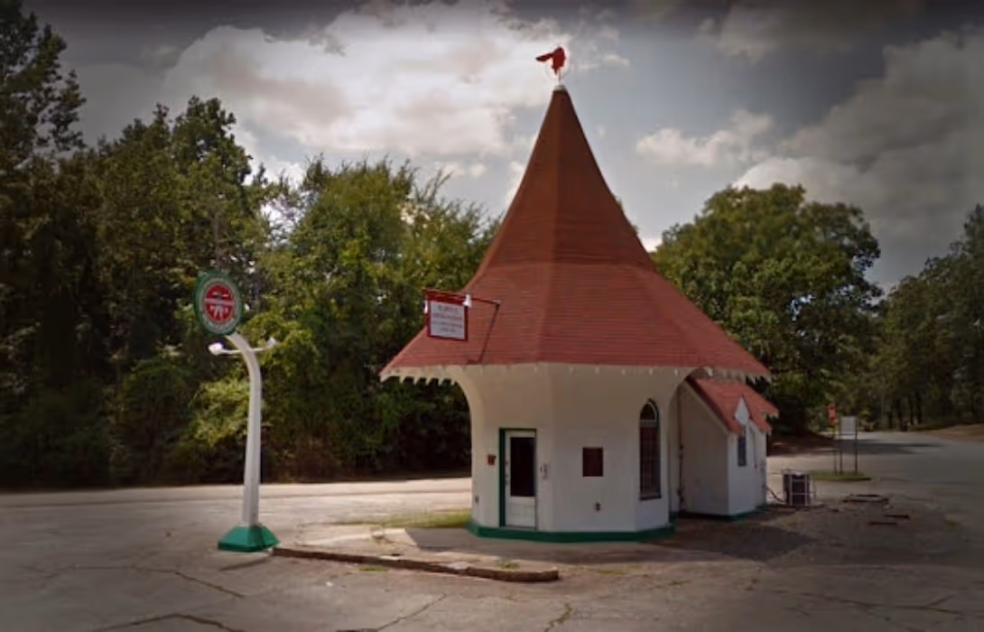 The old Sherwood gas station.