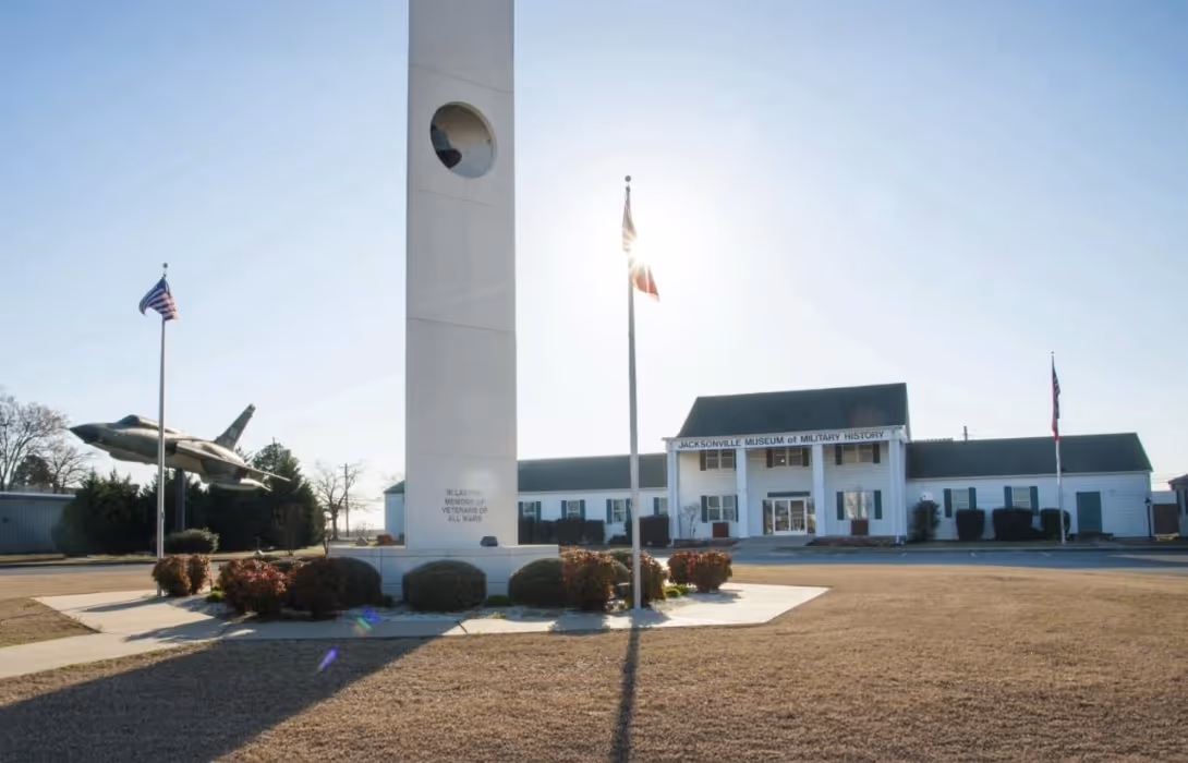 A photo of the Jacksonville Museum of Military History.