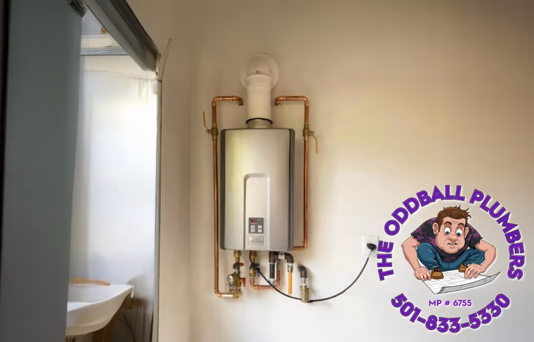 Tankless Water Heater Install.