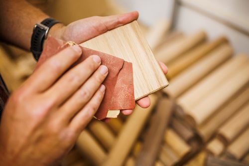 Man writes in to the book in office