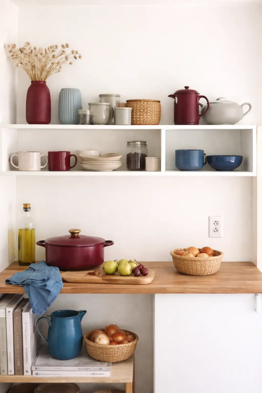 Estantes abiertos en la cocina: se ven bien… pero ¿valen la pena?