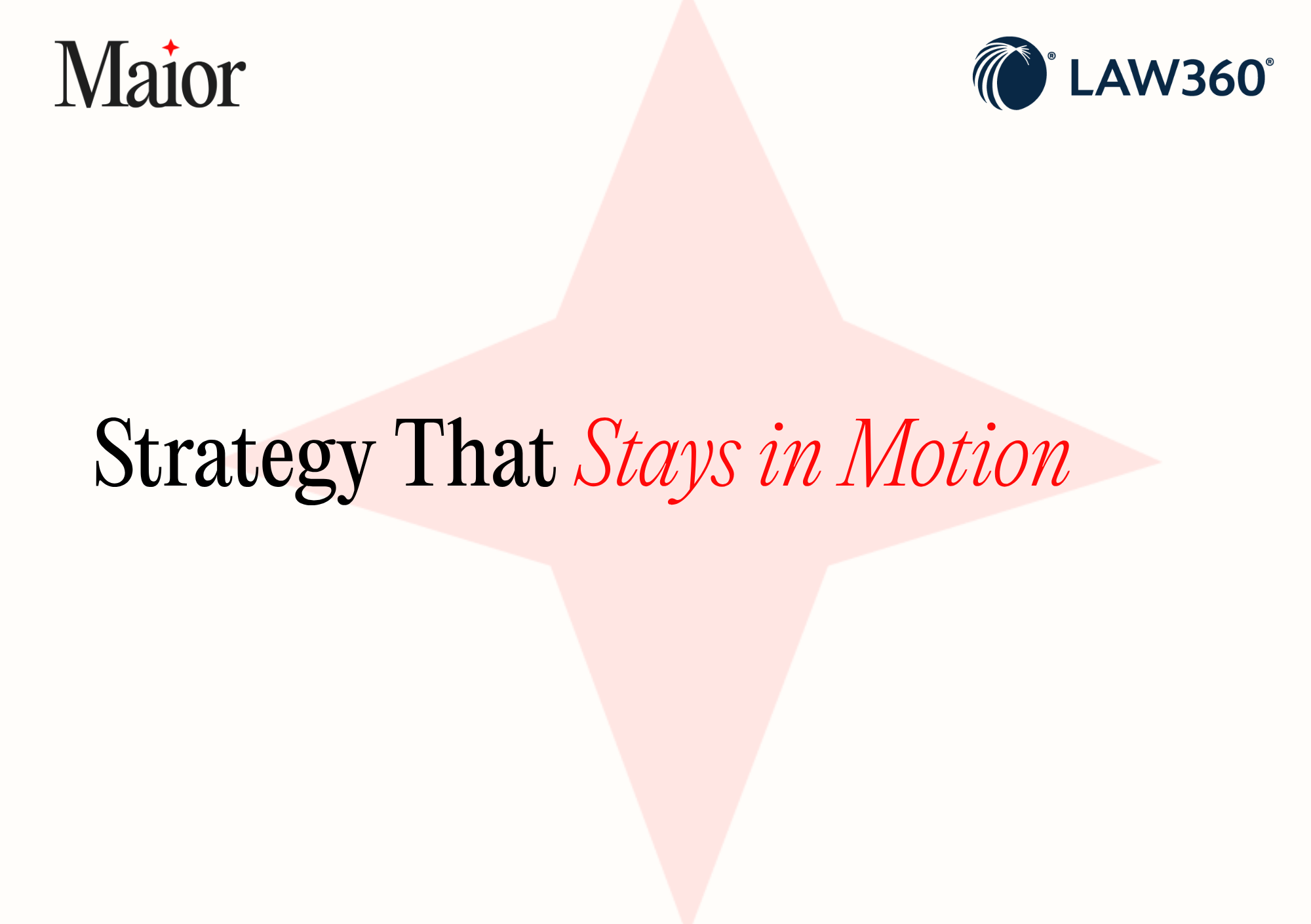 strategy that stays in motion