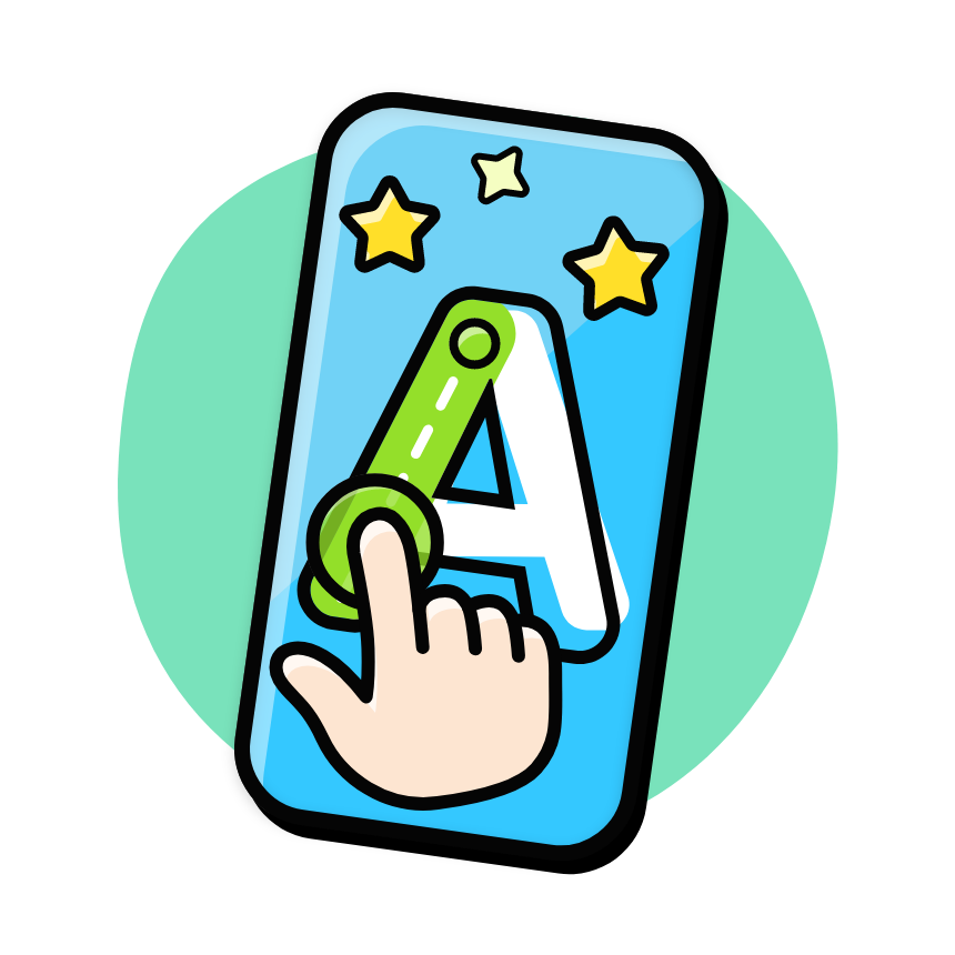 Učimo da pišemo slova na ekranu