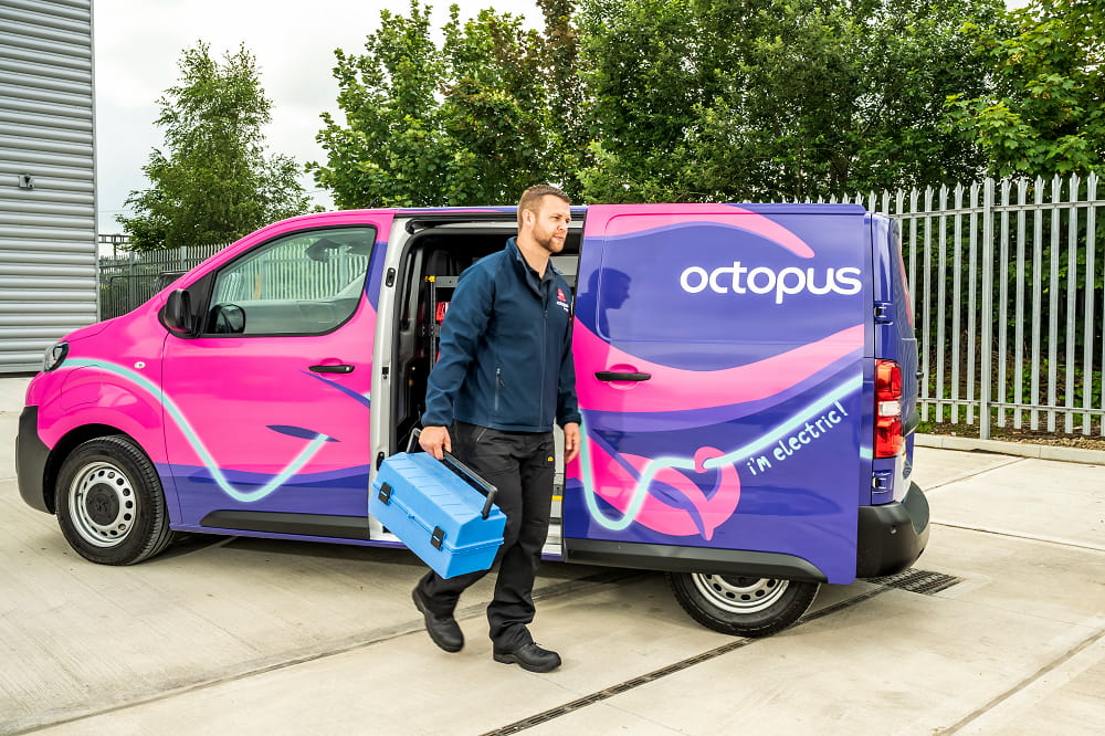Octopus Energy's heat pump research, development and training centre in London.
