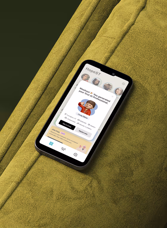 Design for an AI app
