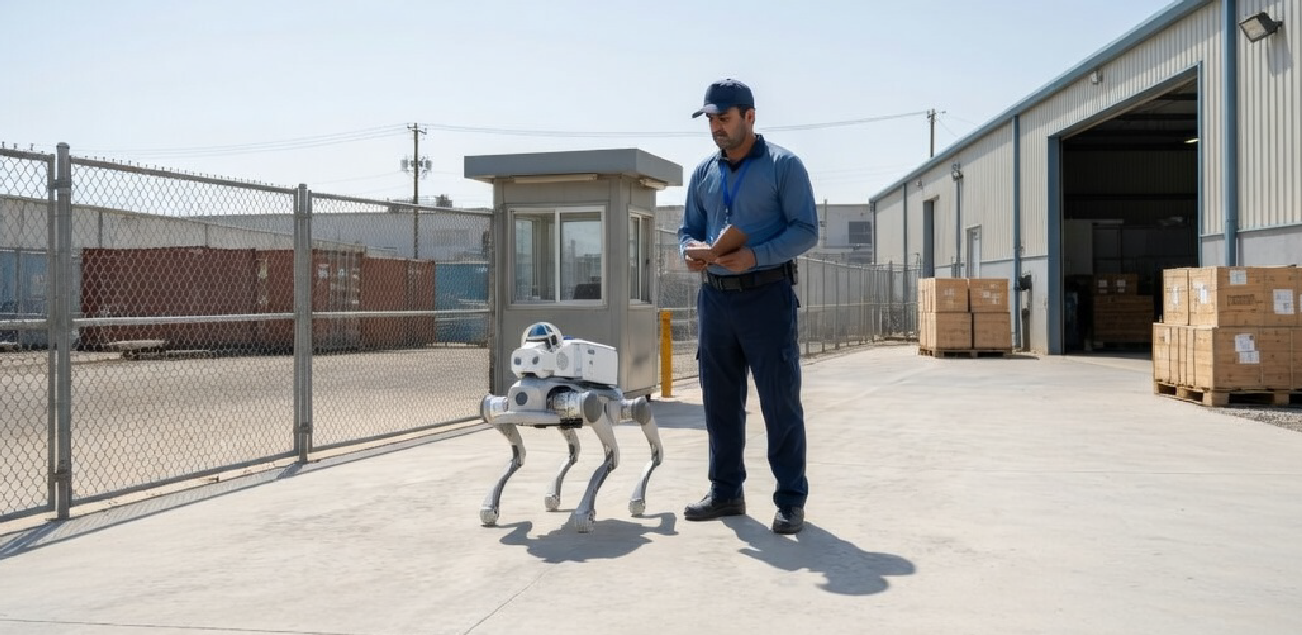 A direct cost comparison between human security guards and autonomous security robots for Pakistani businesses.