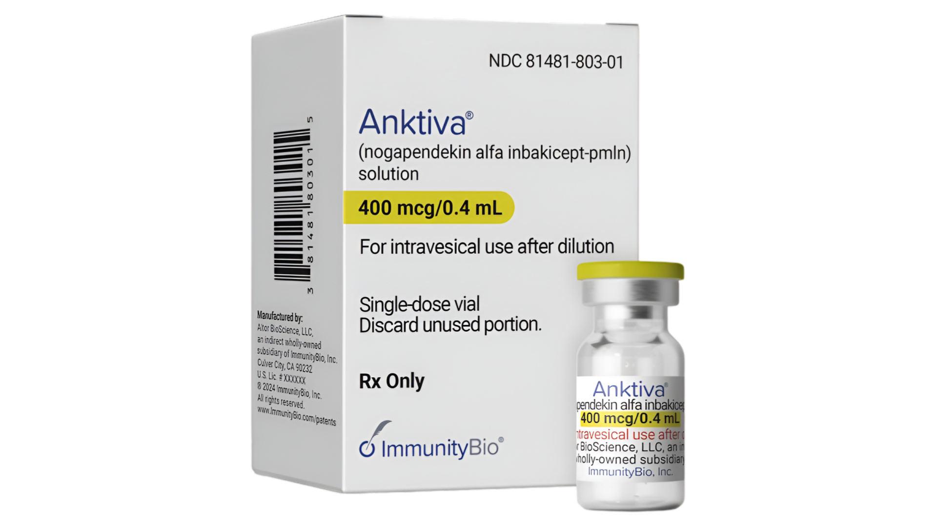 ANKTIVA (nogapendekin alfa inbakicept-pmin)