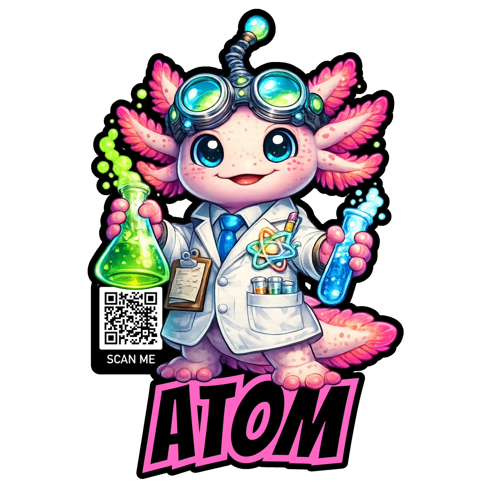 Dr Atom The Axolotl