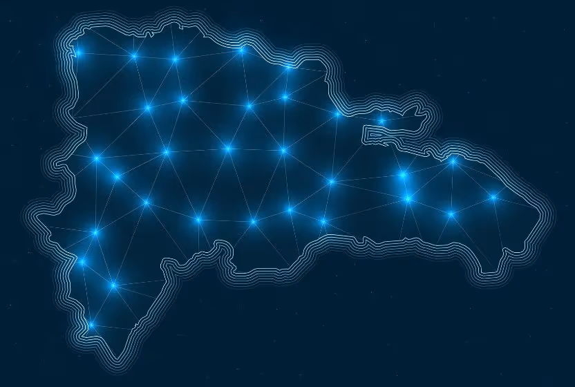 Concepto moderno de verificación de identidad digital con antecedentes tecnológicos abstractos
