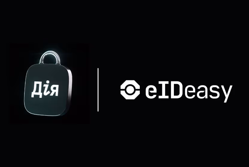 Servicio digital Diia.Signature de eID Easy, que muestra firmas electrónicas seguras para la firma de documentos y la autenticación de usuarios.