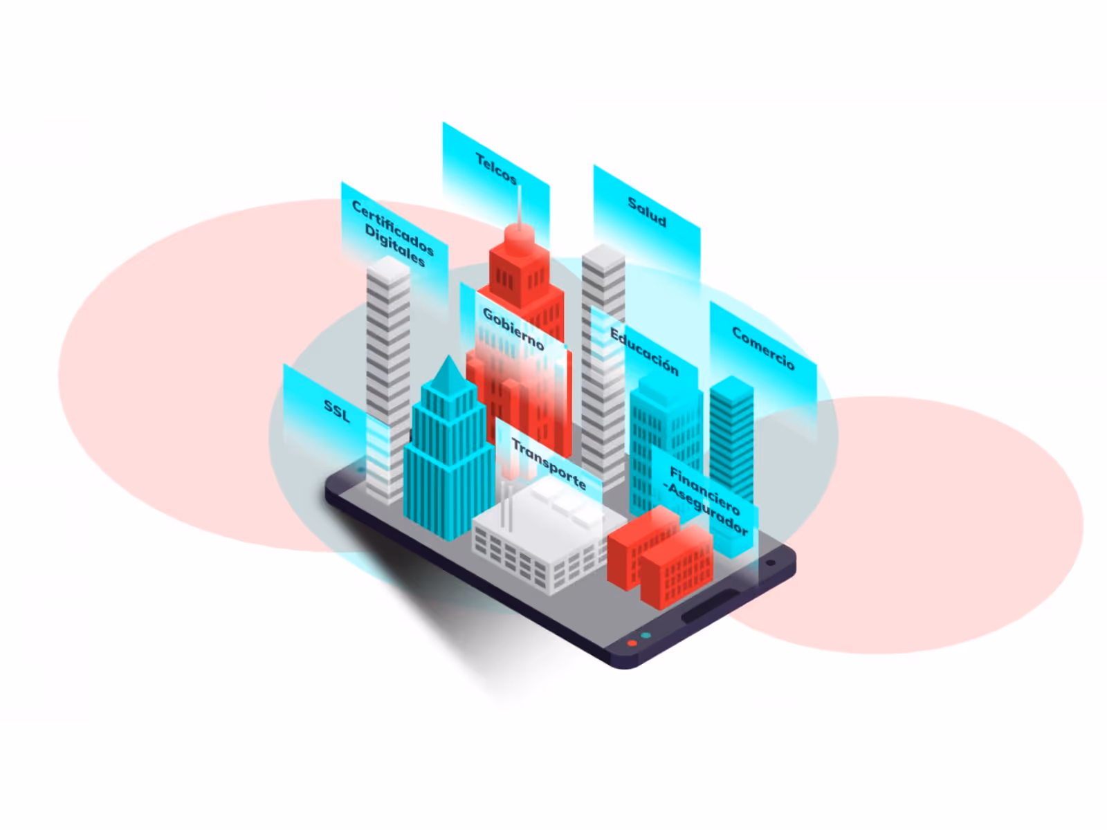 Concepto moderno de verificación de identidad digital con elementos de diseño abstracto, noviembre de 2024