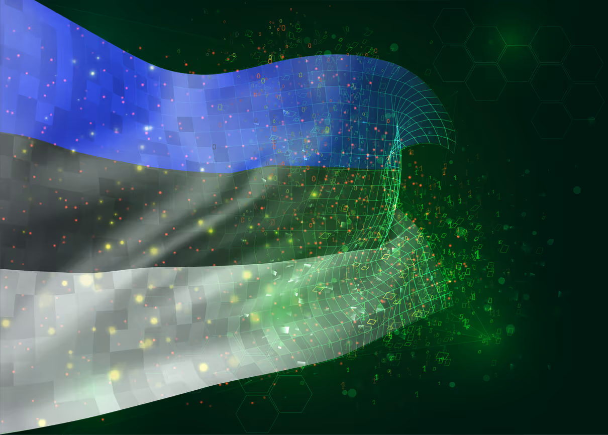 Estonia en representación del gobierno electrónico.