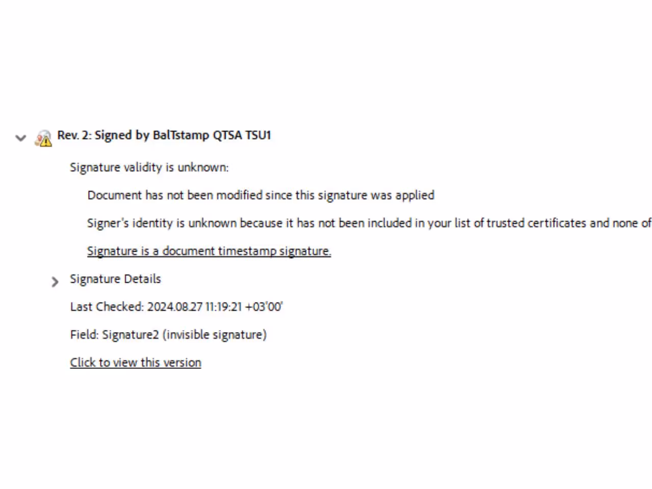 [Resuelto] Adobe Acrobat no confía en Qualified Timestamp QTSA