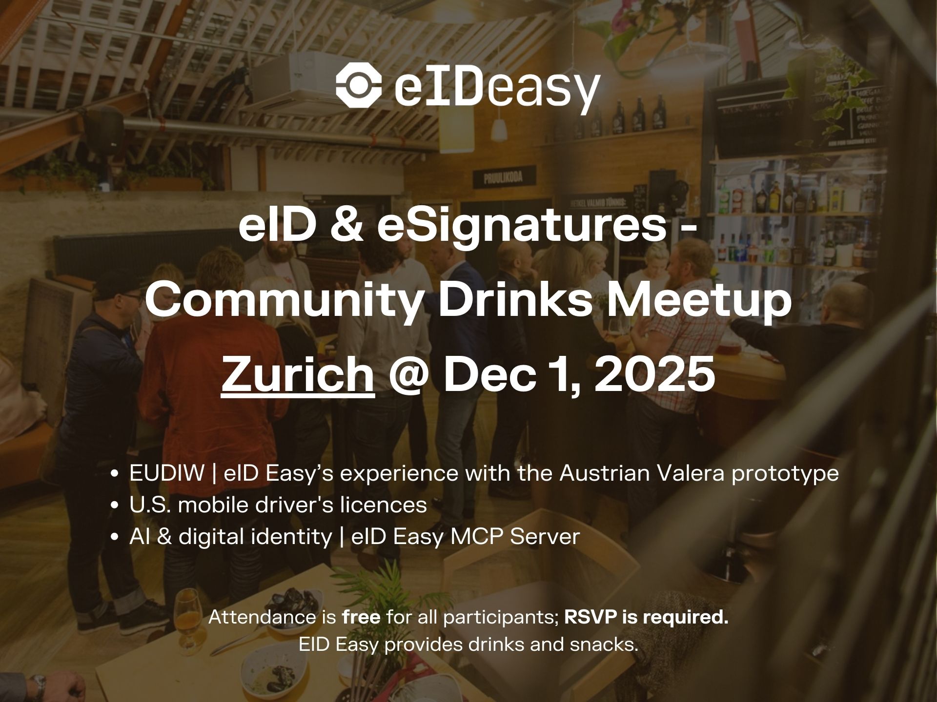 eID Easy Community Meetup in Zurich