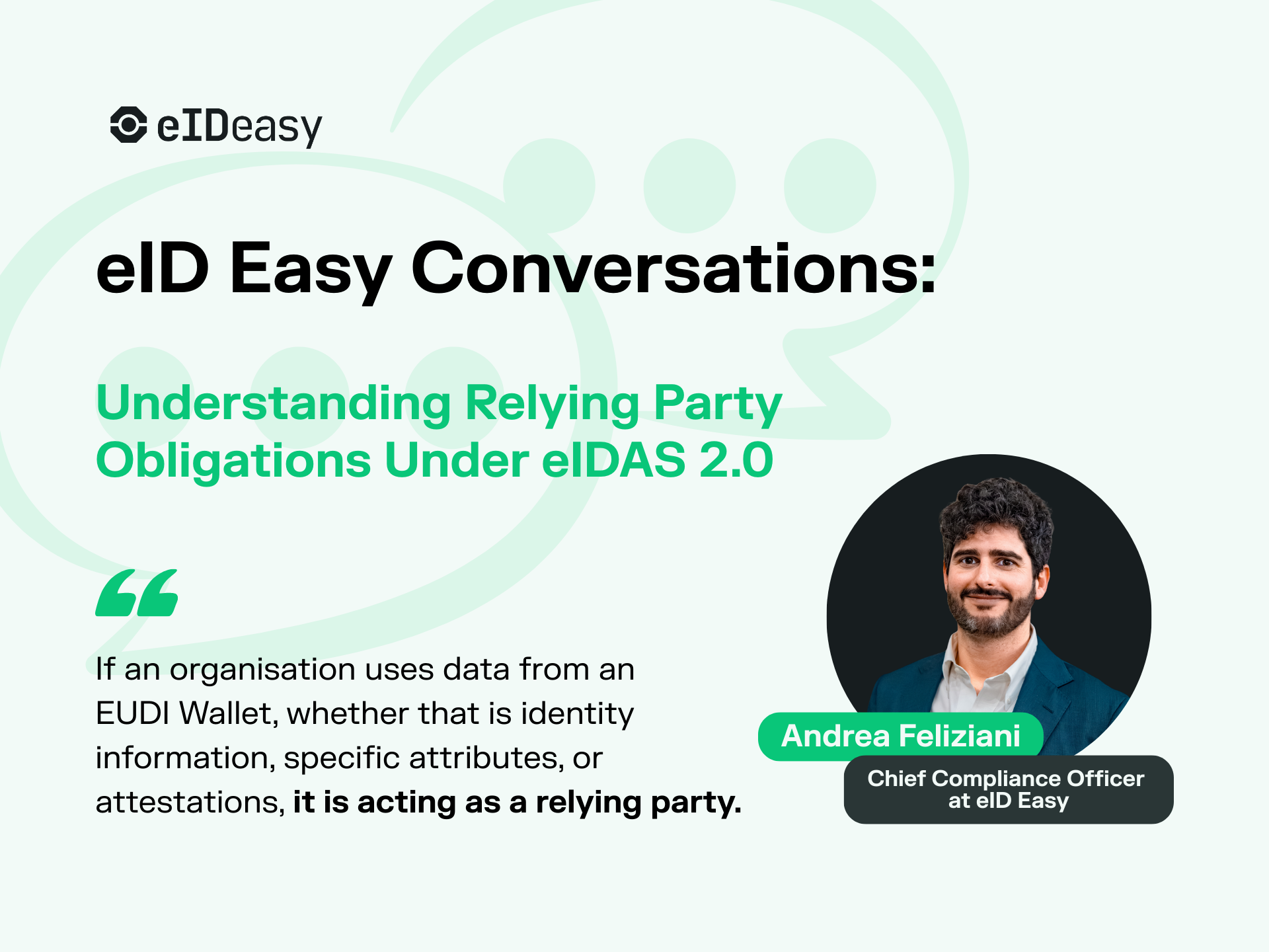 eID Easy Conversations: Understanding Relying Party Obligations Under eIDAS 2.0