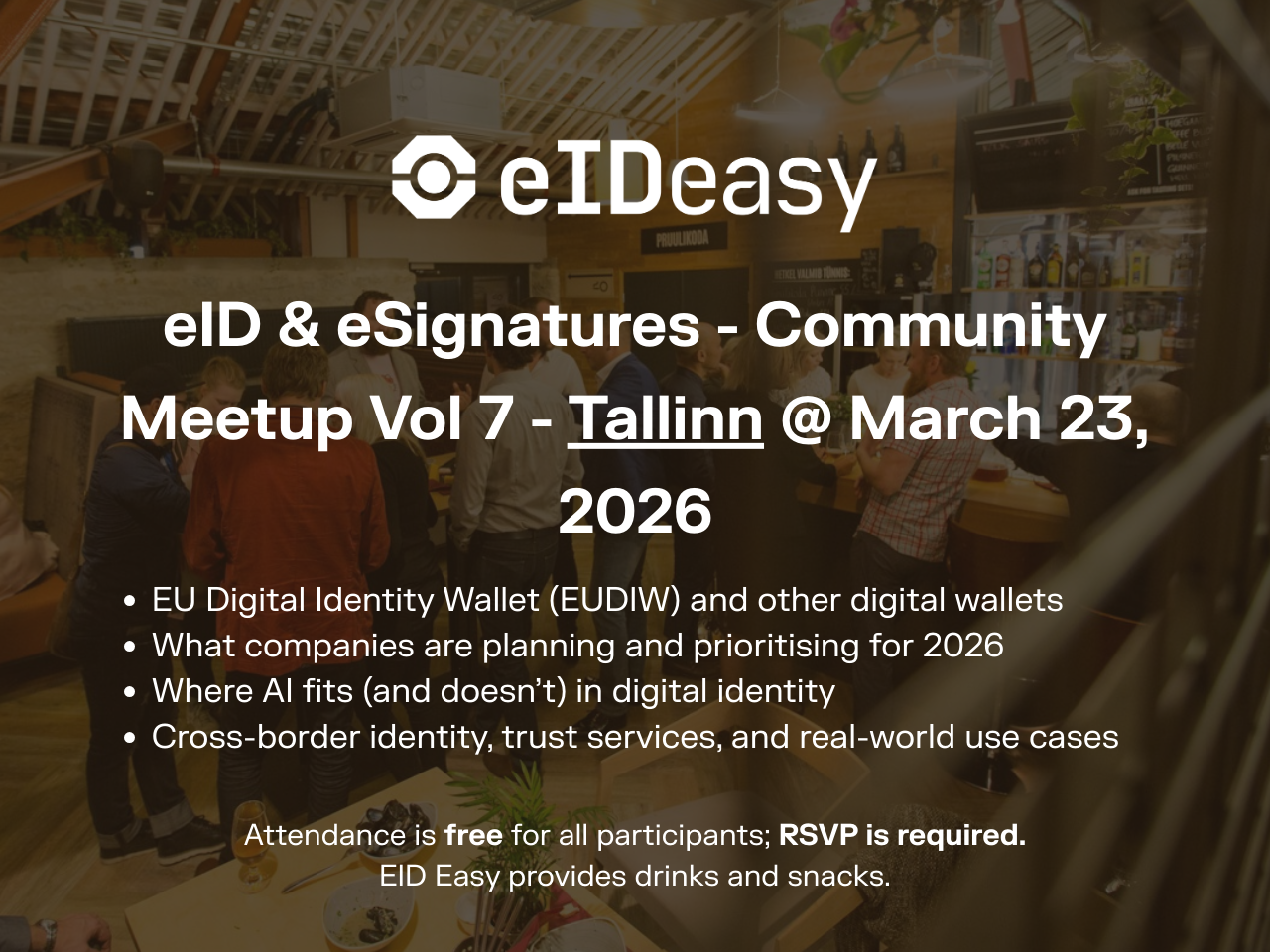 eID Easy Community Meetup in Tallinn