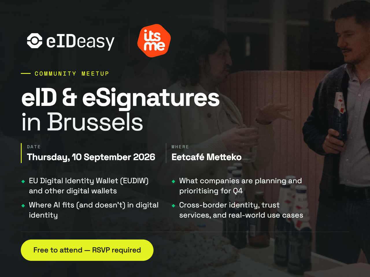 eID Easy Community Meetup in Brussels